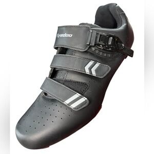 NWOT KYEDOO Men's Cycling Black Athletic Shoes, Size 12